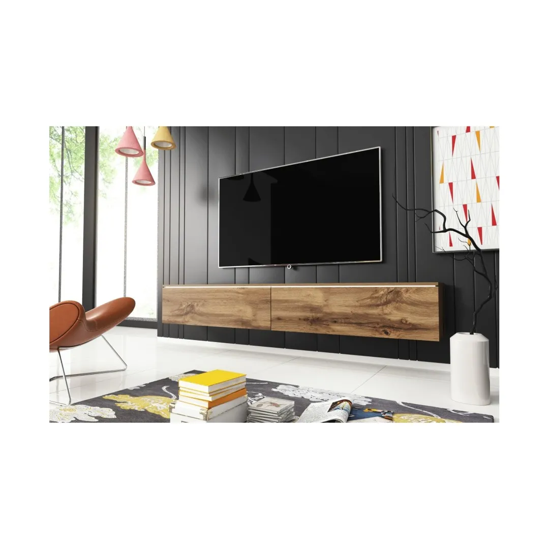 Szafka pod telewizor DIDI 180 cm dąb wotan