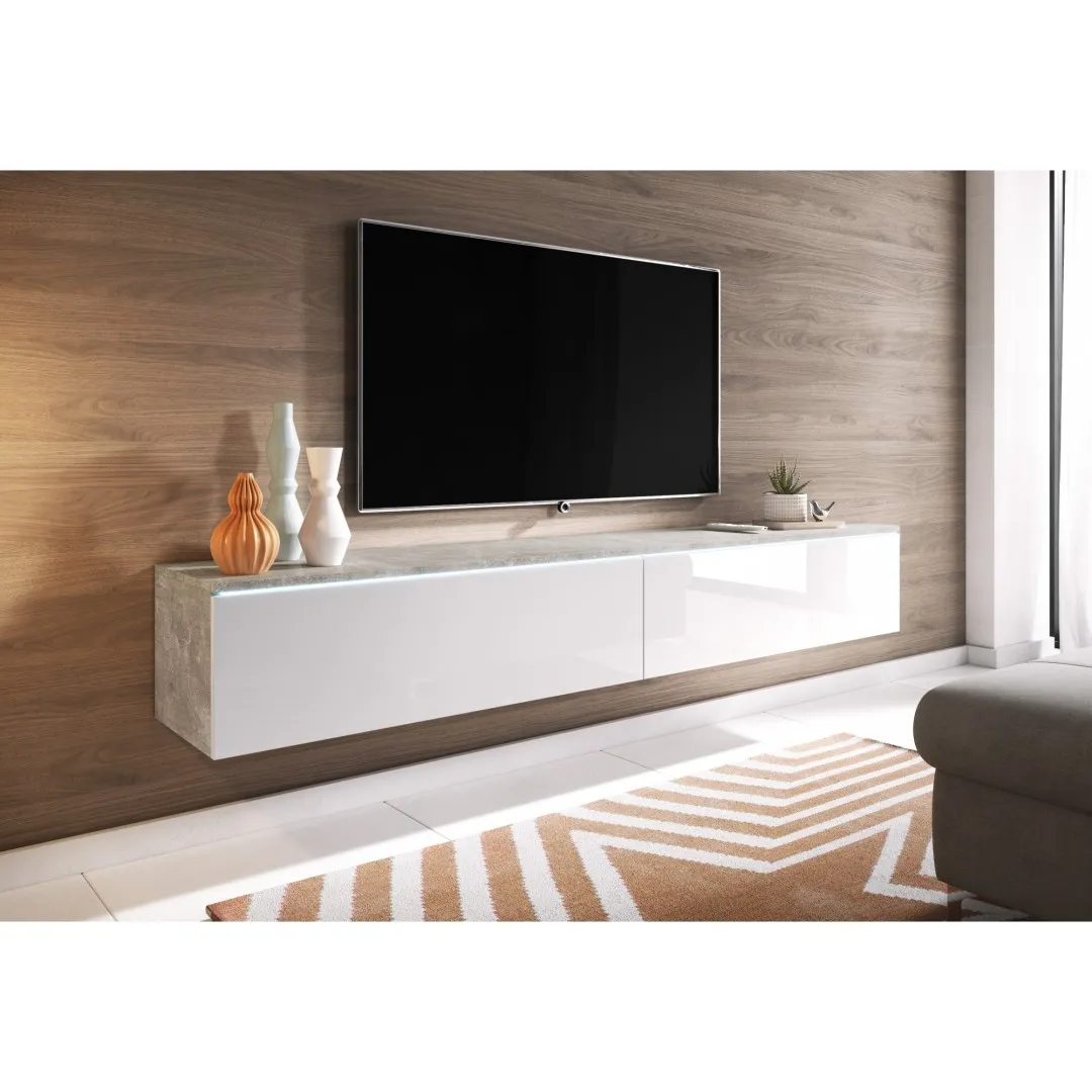 Nowoczesna szafka pod telewizor DONNA,180 cm