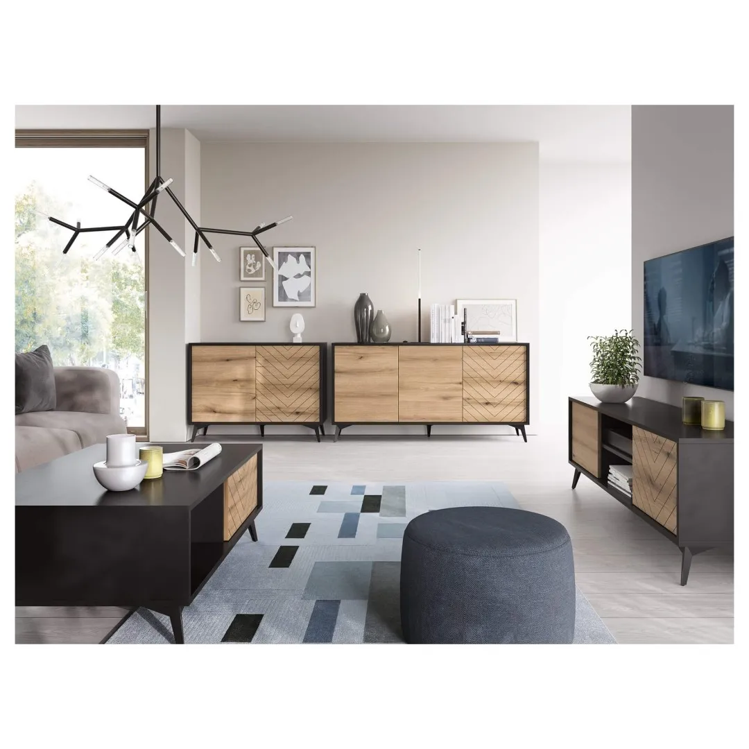 Komoda DIAMOND na metalowych nogach