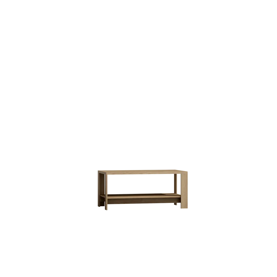 Stolik kawowy COMO 120 cm w kolorze natural hikora